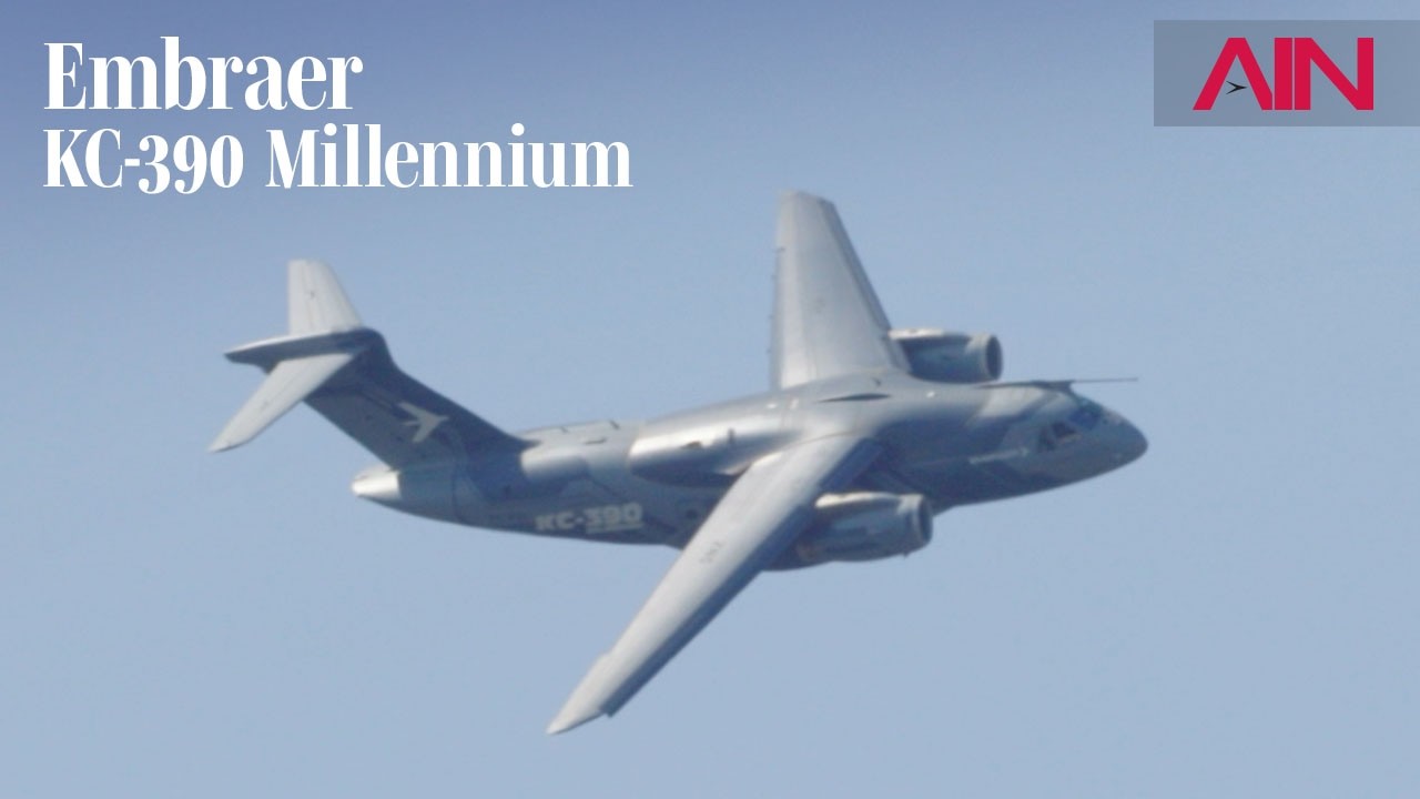 Embraer's KC-390 Millennium Airlifter Flies at the Farnborough Airshow 2026 &ndash; AIN