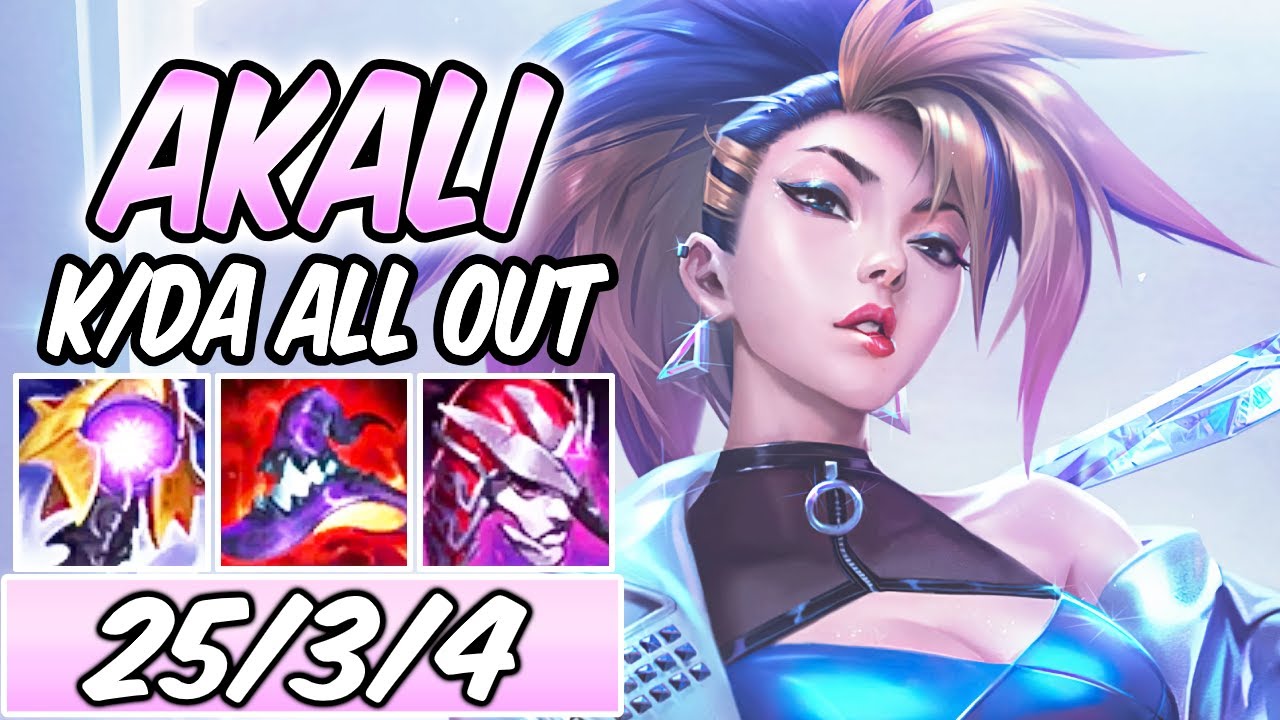 S+ CLEAN AKALI K/DA ALL OUT FULL AP ELECTROCUTE MID GAMEPLAY | Best Build & Runes -League of Legends