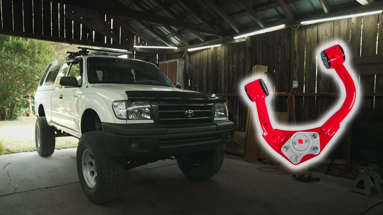 First Gen Tacoma Truck Camper Gets JBA Upper Control Arms!