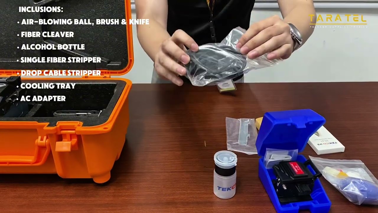 Unboxing the TEKCN TC-400 Arc Fusion Splicer | Full Kit Showcase