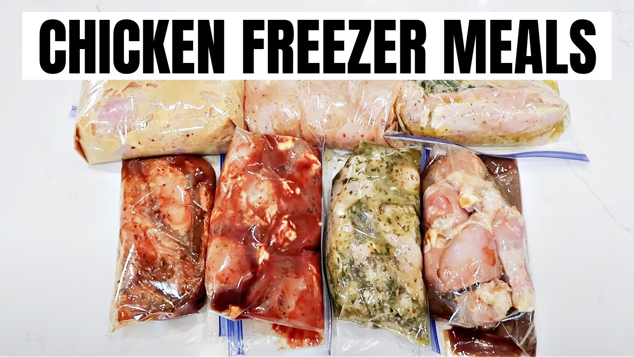 7 Easy Chicken Marinades For Freezer Meals
