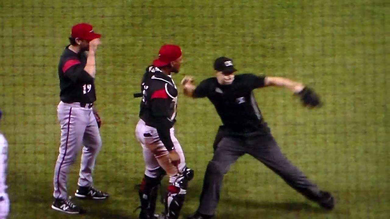 Richmond catcher Andres Angulo ejected from game vs. Hartford, 6/25/21