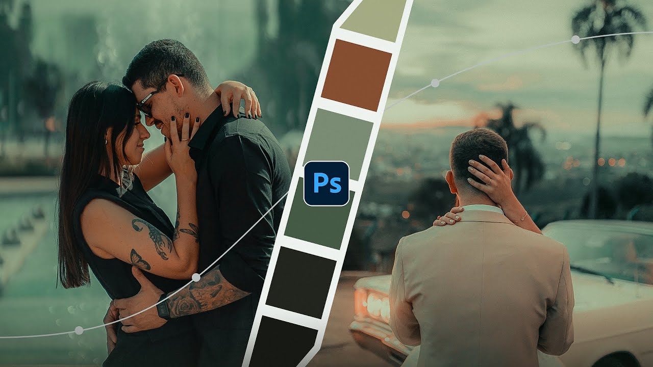 Photoshop Tutorial: CINEMATIC COLOR GRADING to Make Your Photos POP!
