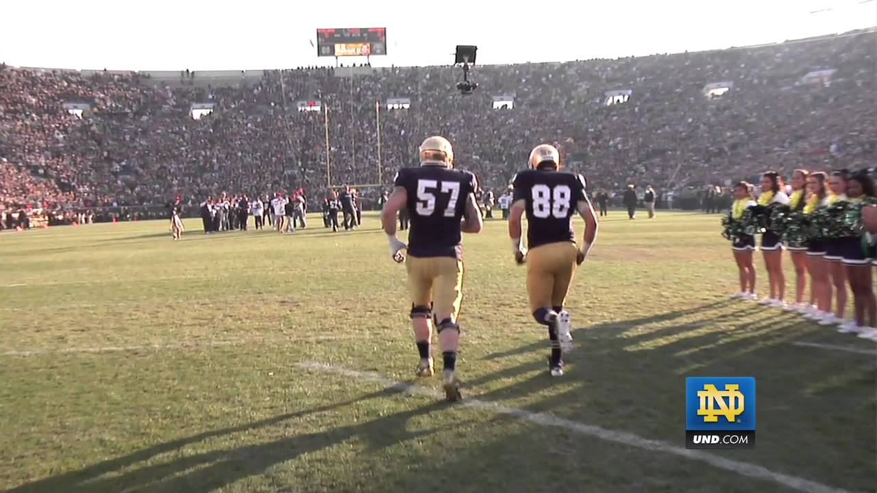 2012 Notre Dame Football Senior Ceremony