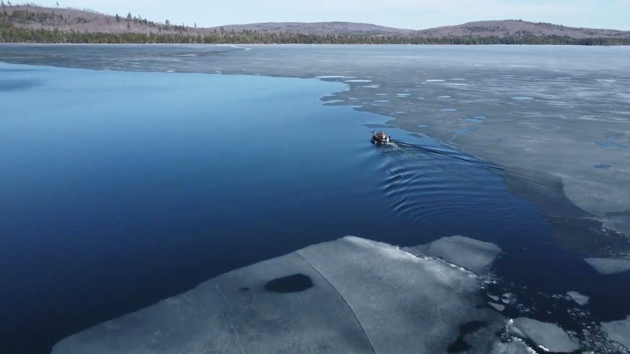 Full video.   COLD STREAM POND ICE OUT