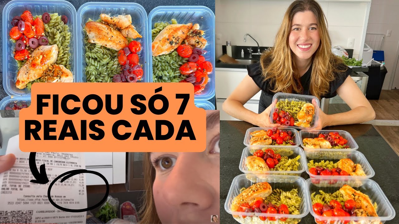 MARMITA PARA SEMANA POR MENOS DE 50 REAIS!!!