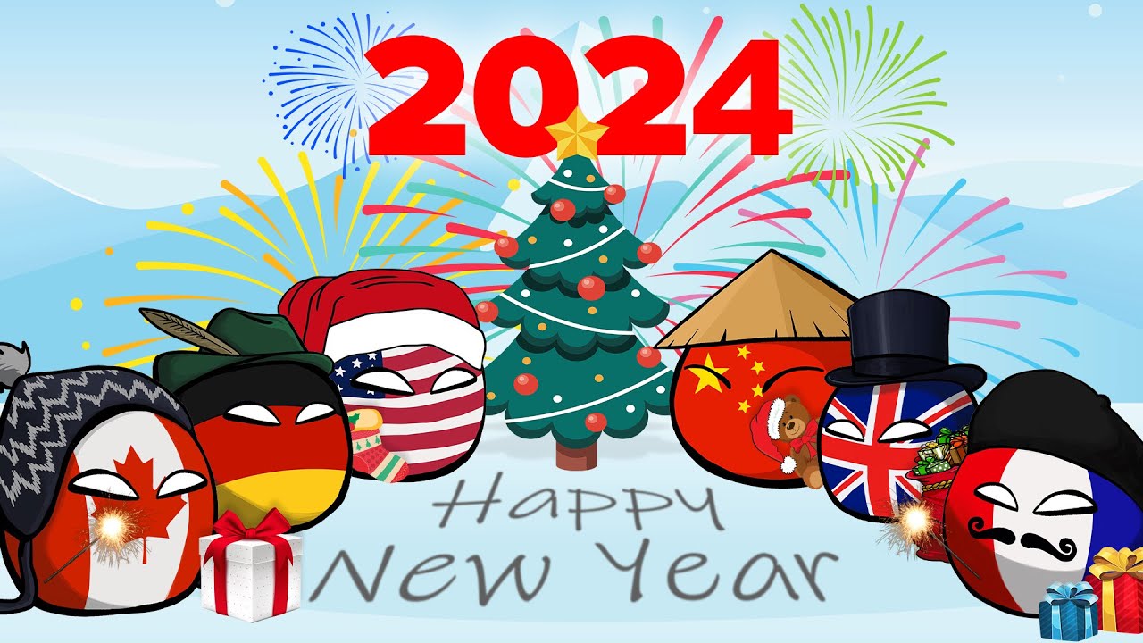 New Year's Selection of the Best Countryballs Videos | Countryballs Animation