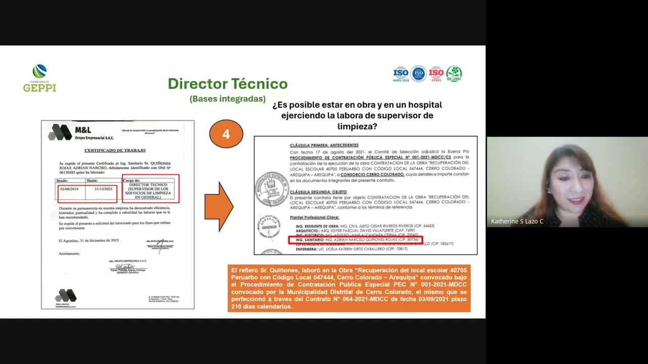 Audiencia de Apelación del Tribunal de Contrataciones del Estado S.5.EXP.709.2026.TCE (19-02-2026)