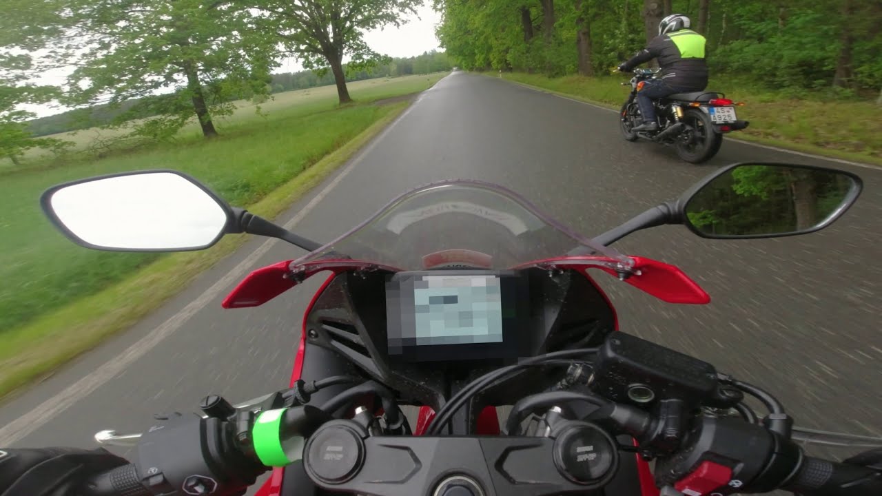 Honda CBR650R E-Clutch | First Ride in the Countryside | Pure Sound [POV]
