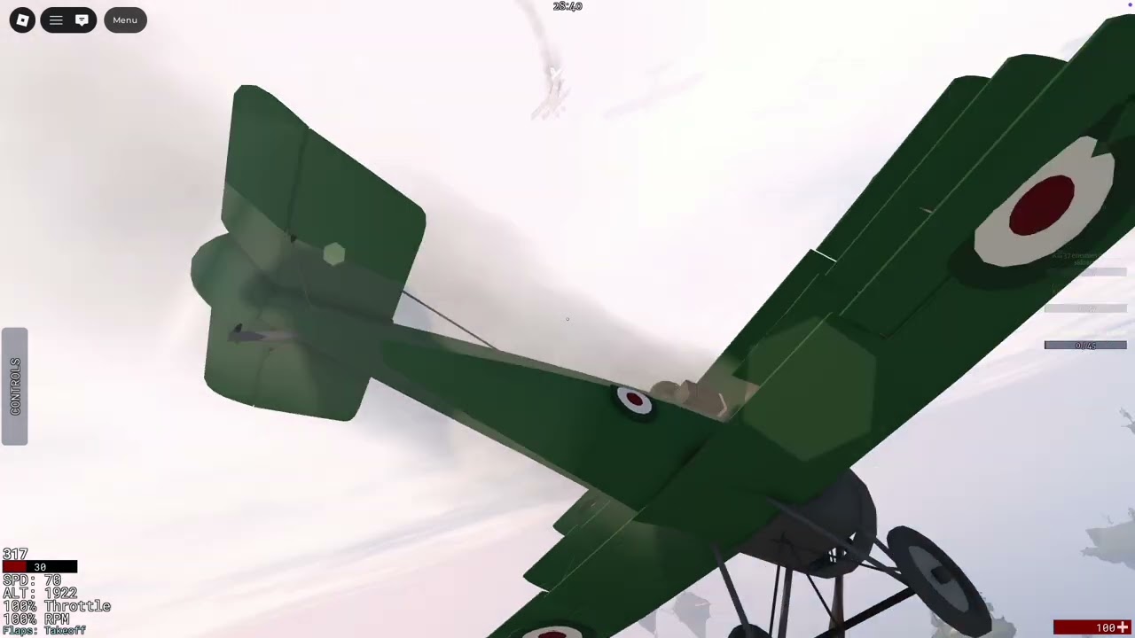 Airship Assault Dogfighting: Triplex VS Messer