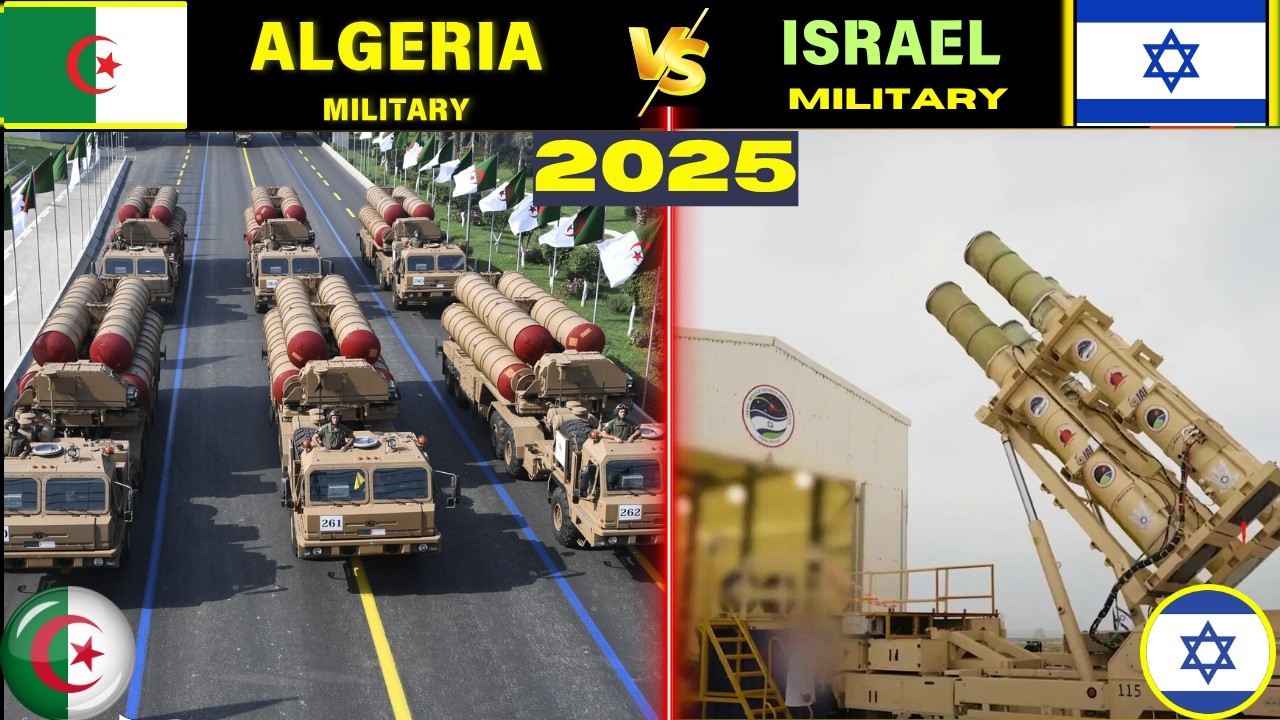 Algeria vs Israel - military power comparison 2025