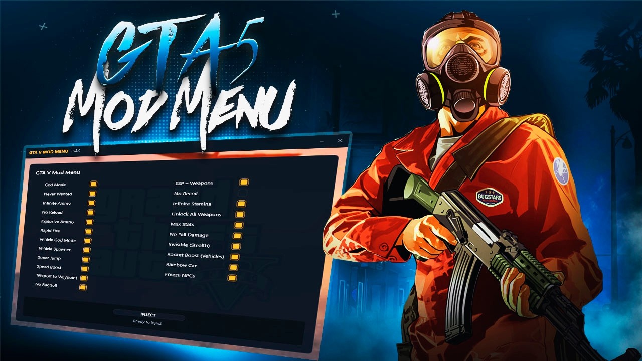 GTA 5 Mod Menu for PC | BEST Kiddions Cheat Money Hack & Online Mods [UNDETECTED]