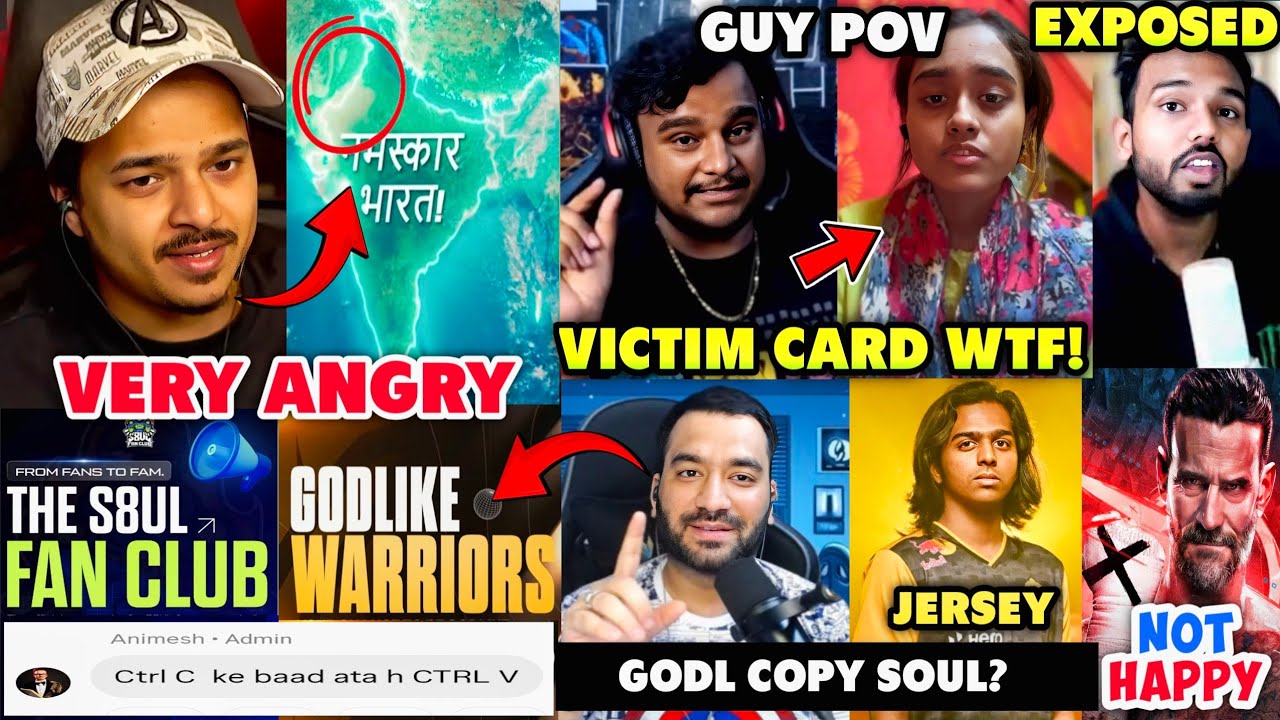 THUG Angry 💢 GODLIKE Copy S8ul? - Reply, MUKESH POV Exposed 