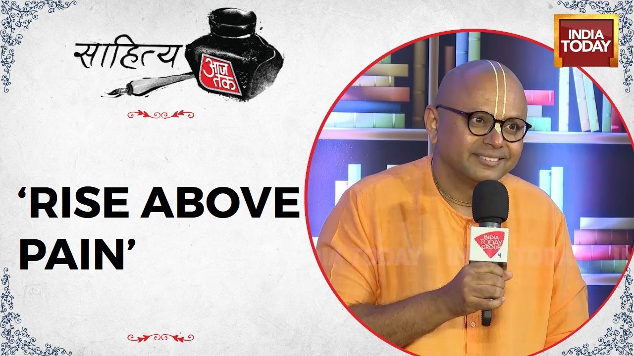 Sahitya Aaj Tak 2022: A ‘CAR’ Swami Gaur Gopal Das Wants Everybody To Drive In Life