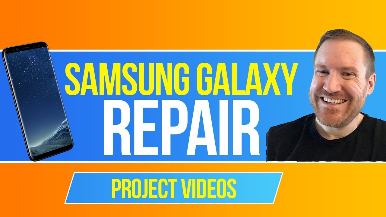 Samsung Galaxy S8 Plus screen, frame, and back replacement