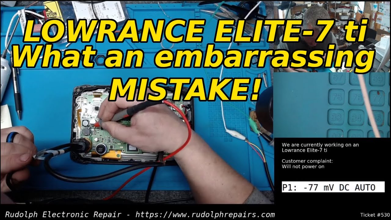 Lowrance Elite-7 ti - This SHOULD have been an easy one!