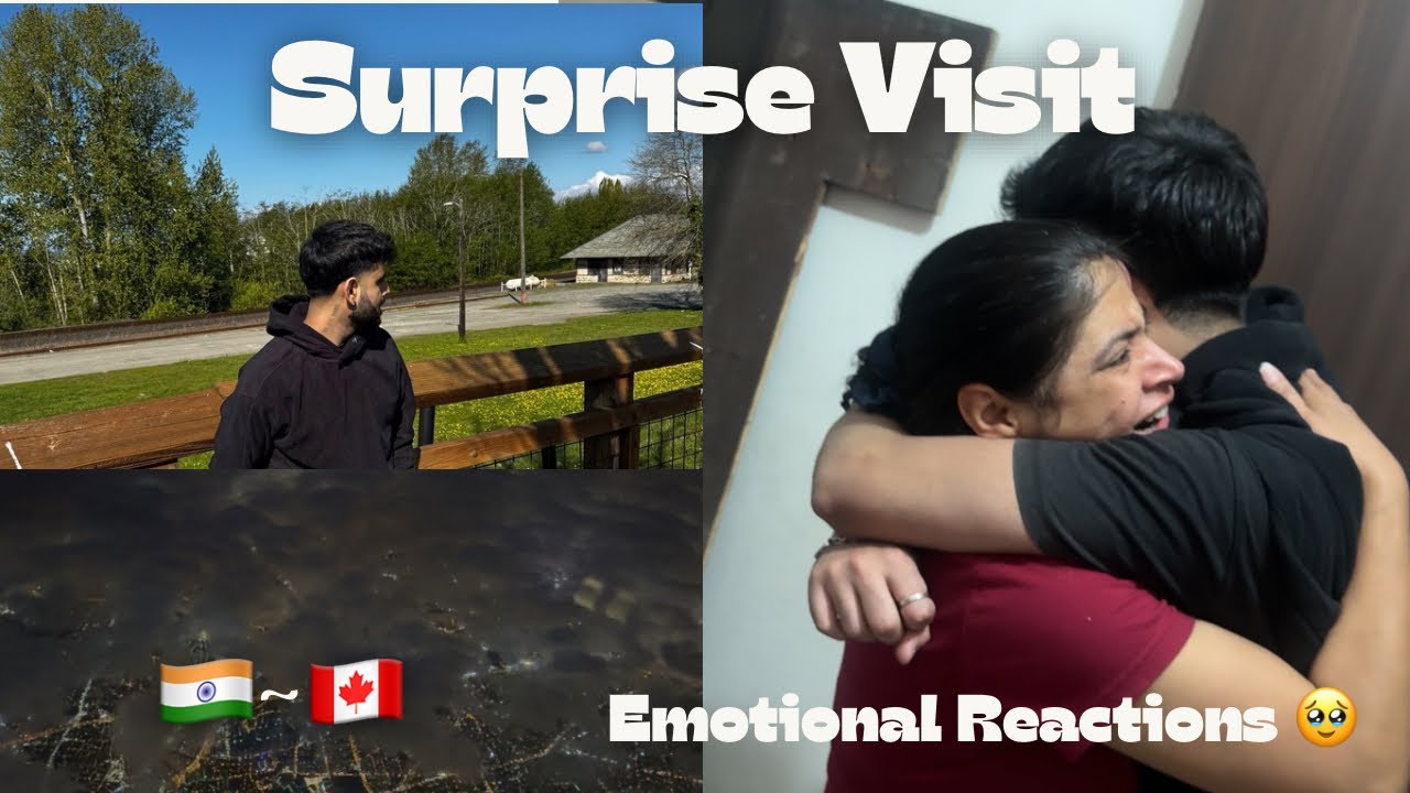 SURPRISE VISIT TO INDIA AFTER 3 YEARS|🇮🇳~ 🇨🇦| SHOCKING REACTIONS🥹| ERROR TV|