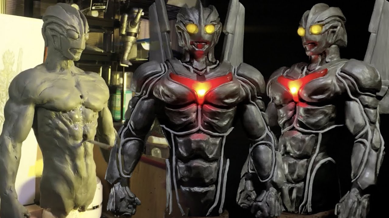 光る!鳴らない!粘土で作る。『シン・ウルトラマンノア』(ネクサス) Sculpting Noa『Ultraman Nexus』