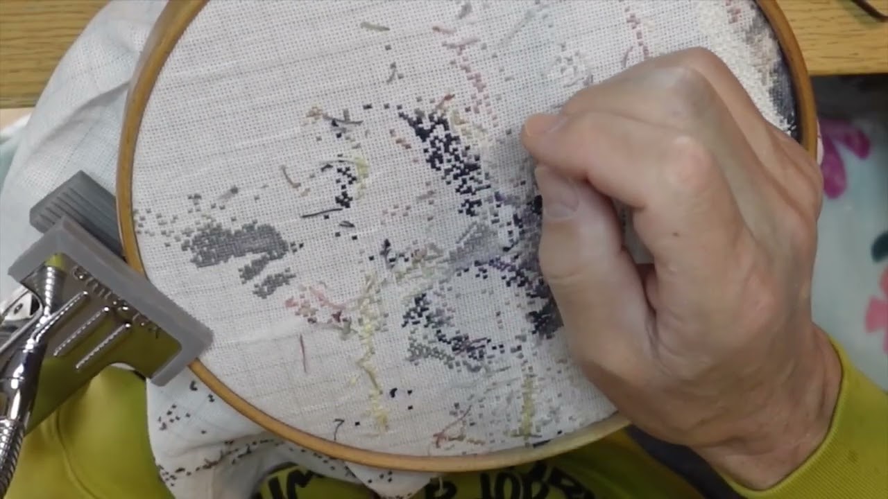 After The Ball Page21ー刺繍タイムラプスー