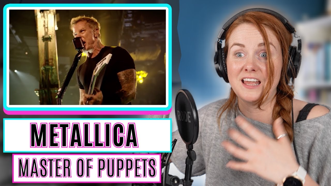 Главный гимн метала? | Анализ вокала в Master of Puppets от Metallica (реакция)