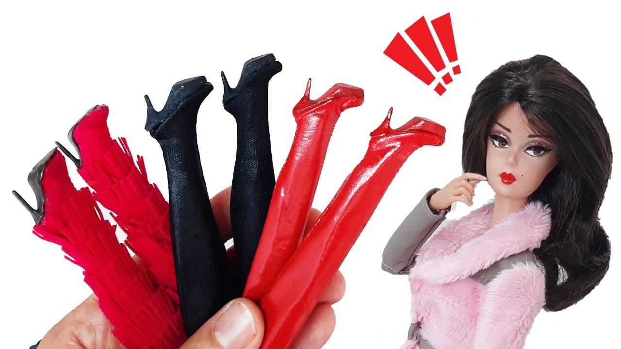 DIY - Como Fazer botas para sua boneca