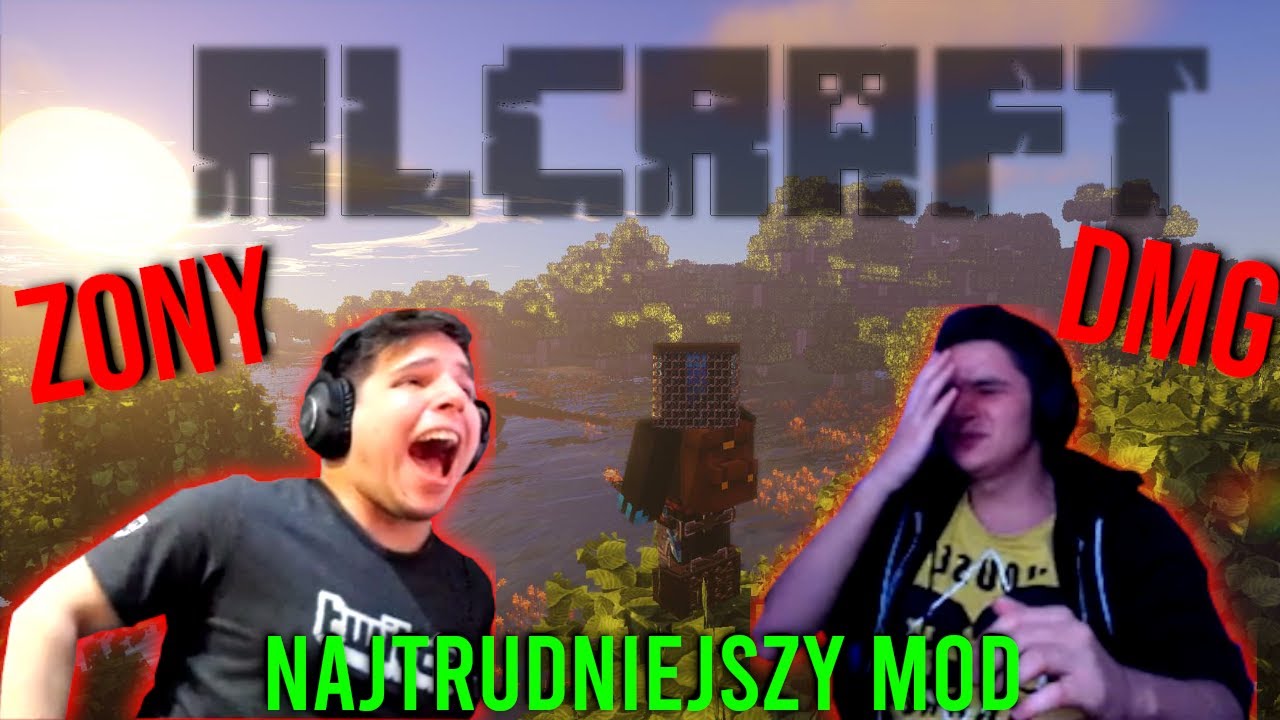 ZONY I DMG GRAJĄ RLCRAFT! PIGWY ZNOWU ATAKUJĄ! WALKA Z BOSSEM! || PaDioX