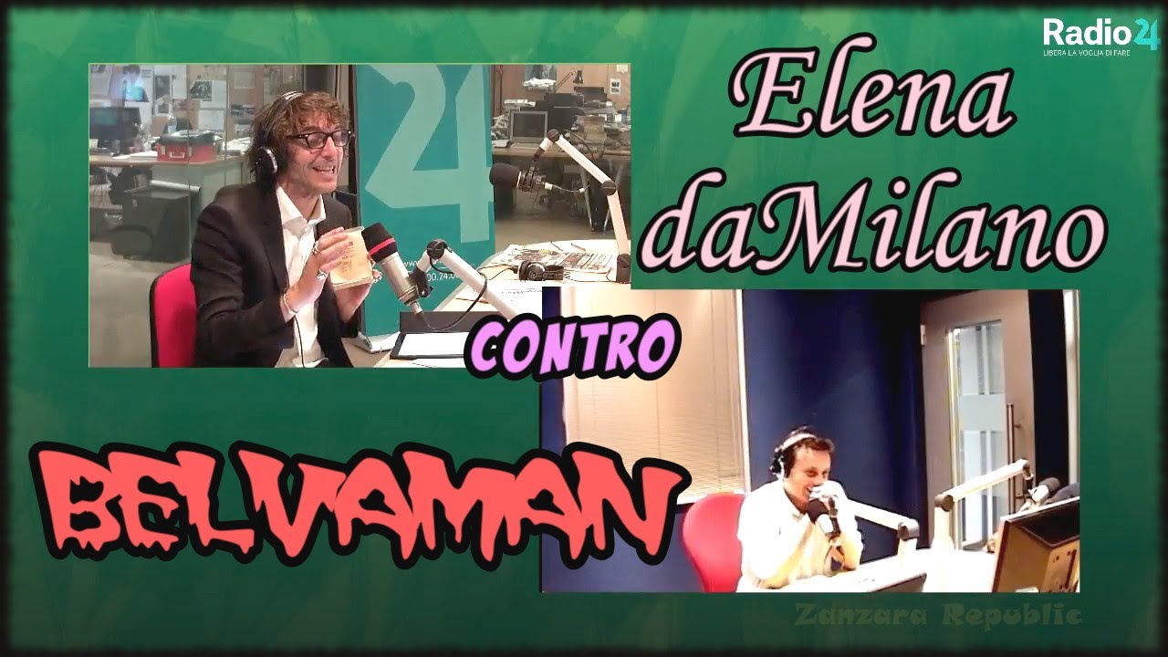 Mauro da Mantova ed Elena da Milano - La Zanzara 26.6.2017