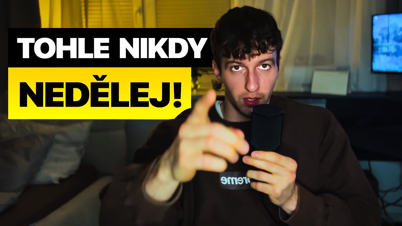 Proč NIKDY nekončit PRVNÍ RANDE polibkem!❌