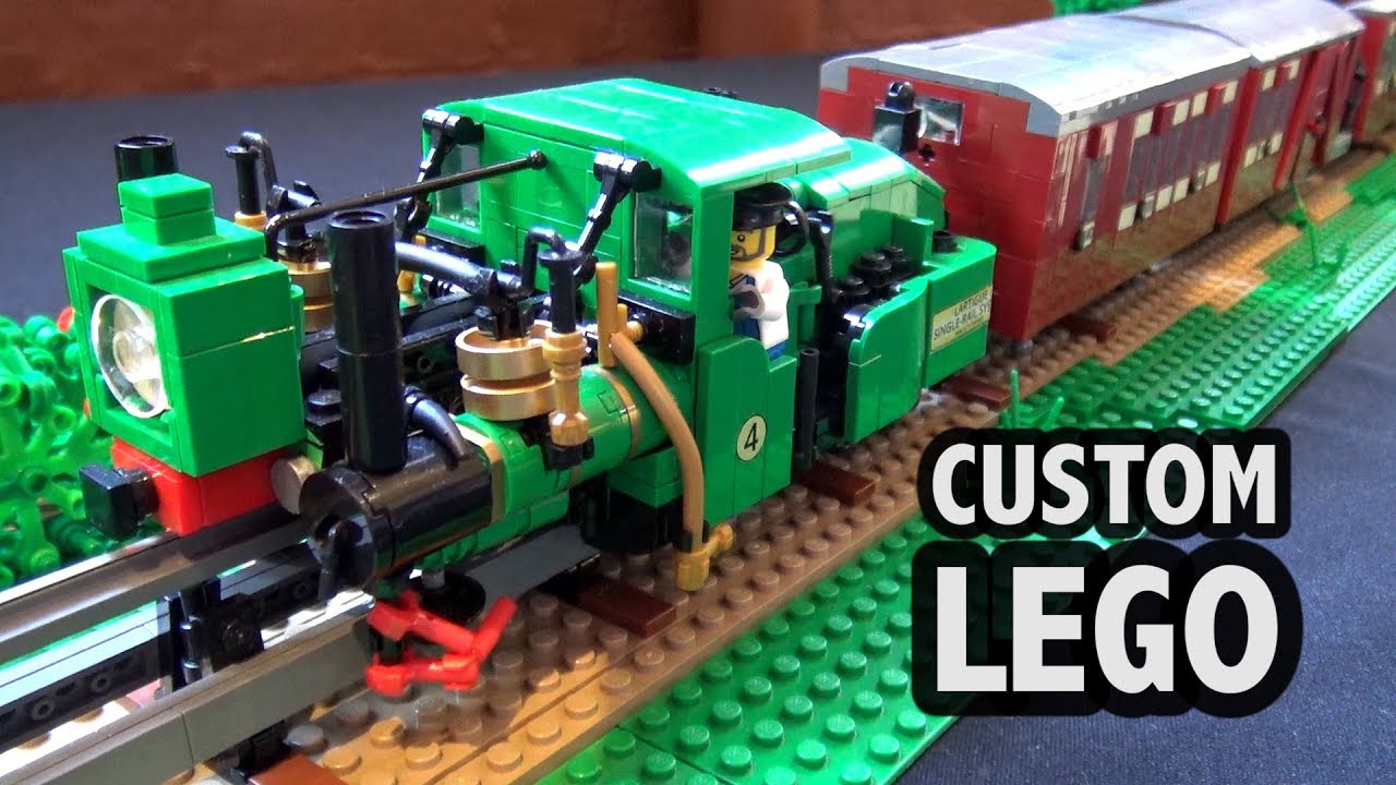 LEGO Lartigue Monorail Locomotive | Brickvention 2019
