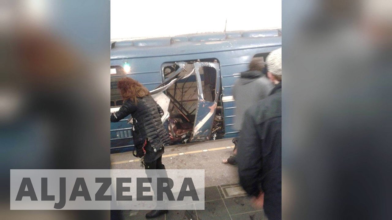 St Petersburg metro blast kills at least 11 people