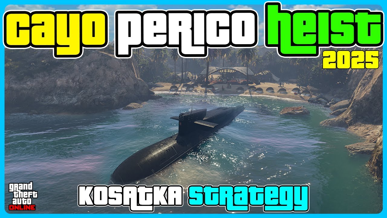 Cayo Perico Heist Kosatka Approach in GTA 5 Online 2025