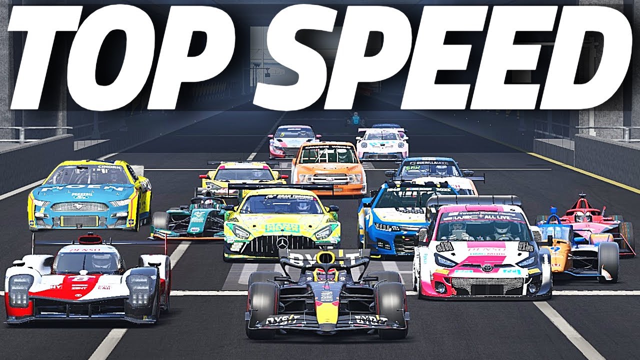 Comparing TOP SPEEDS Across Motorsport
