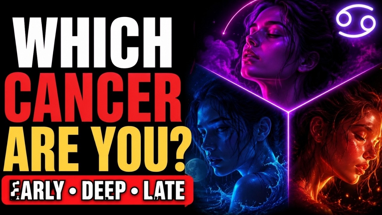 THE 3 TYPES OF CANCER: WHAT DOES YOUR BIRTHDAY SAY ABOUT YOU?