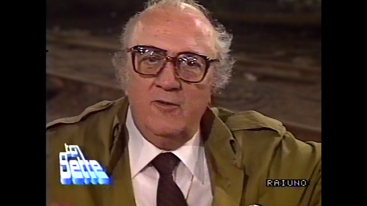 Federico Fellini - La Voce Della Luna | Backstage RAI (1989)