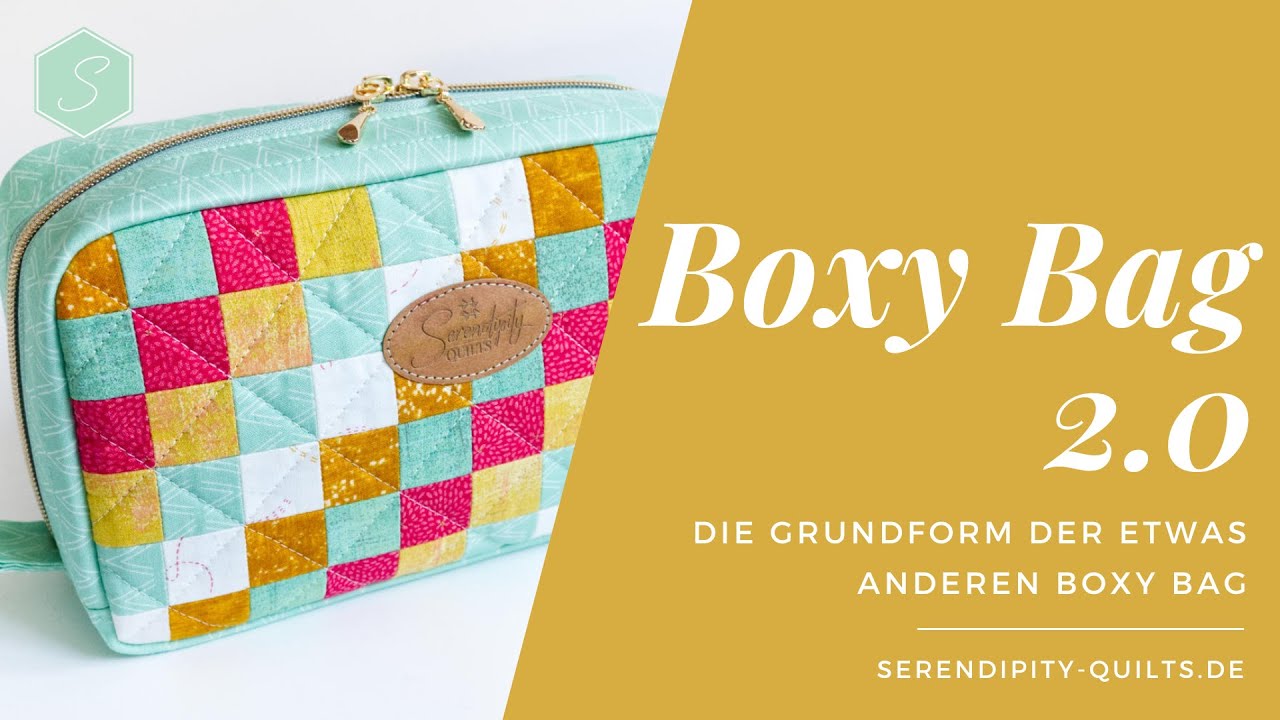 Boxy Bag 2.0 - die Grundform der etwas anderen Boxy Bag