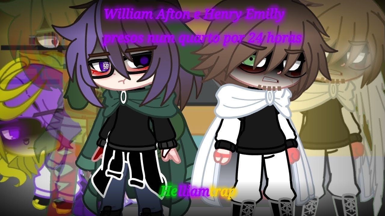 William Afton & Henry Emilly presos num quarto por 24h - Helliamtrap