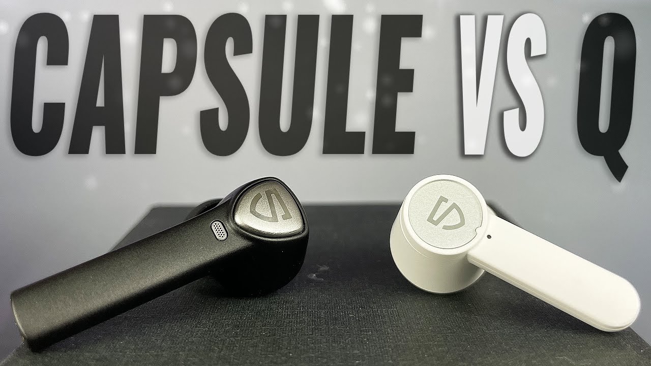SoundPEATS TrueCapsule 2 True Wireless Earbuds (Compared To The Q)