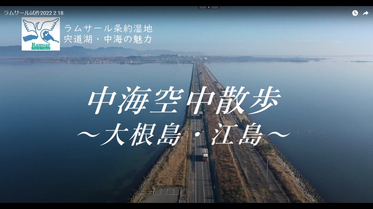 中海空中散歩～大根島・江島～