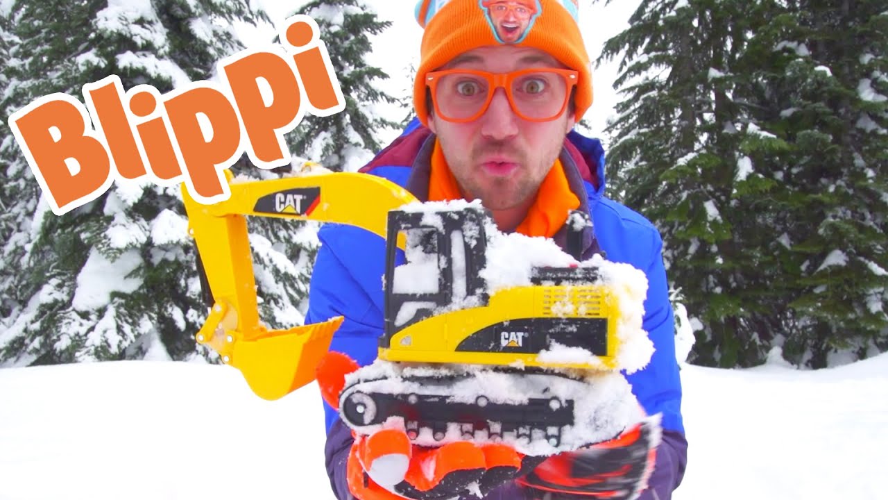 Blippi Learns About Trucks For Kids | 1 Hour of Blippi Learning Videos | Educational Videos For Kids