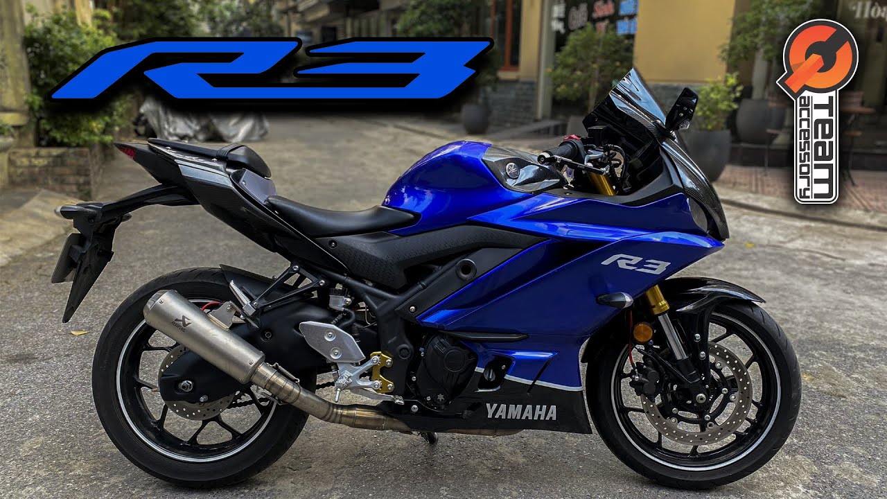 Yamaha R3 2020 Độ Chống Đổ Không Giống Ai l Đừng lắp Chống Đổ cho R3 NTN l Review R3 độ Bodykit R6