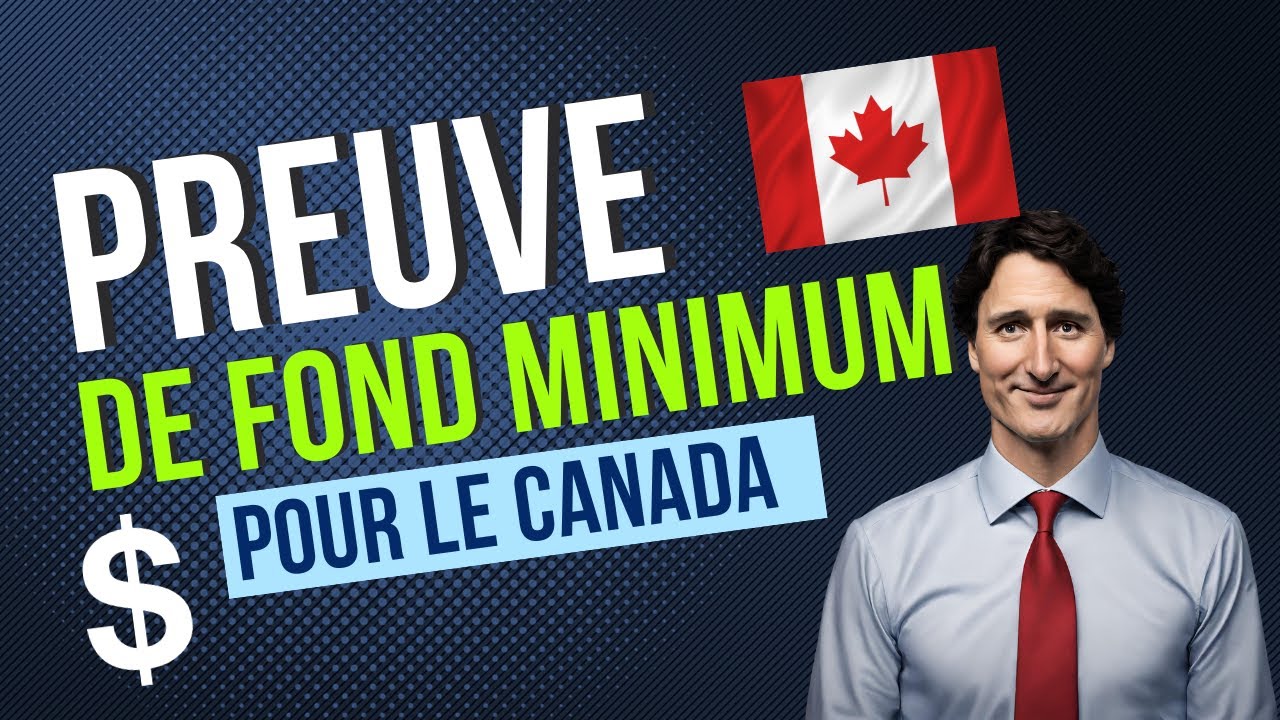 La preuve de fonds pour immigrer au Canada. Argent minimum a avoir pour venir au Canada.