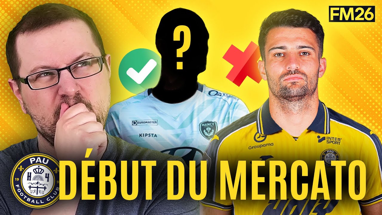 MERCATO : on a du BOULOT - Episode 58 - Carrière FM 26 Zéro à Héros