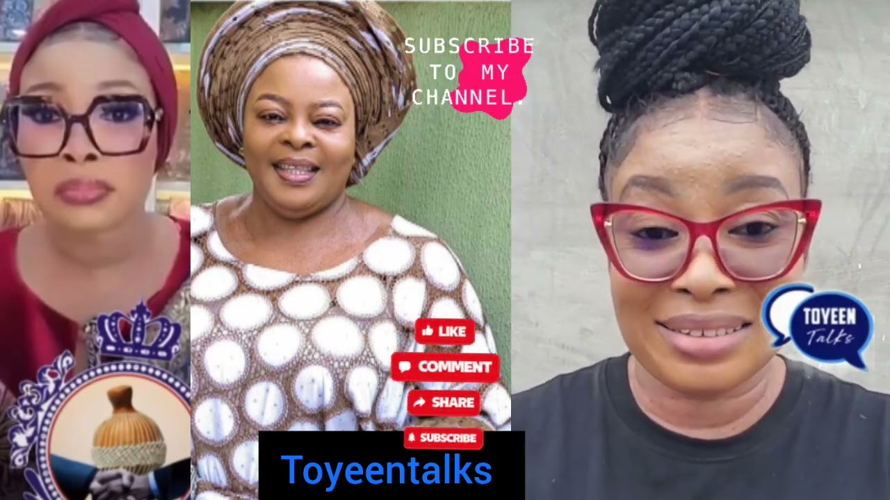 Alhaja Lizzy Anjorin On Mama Obanla Elizabeth...Ija Continue Ni Ooo...