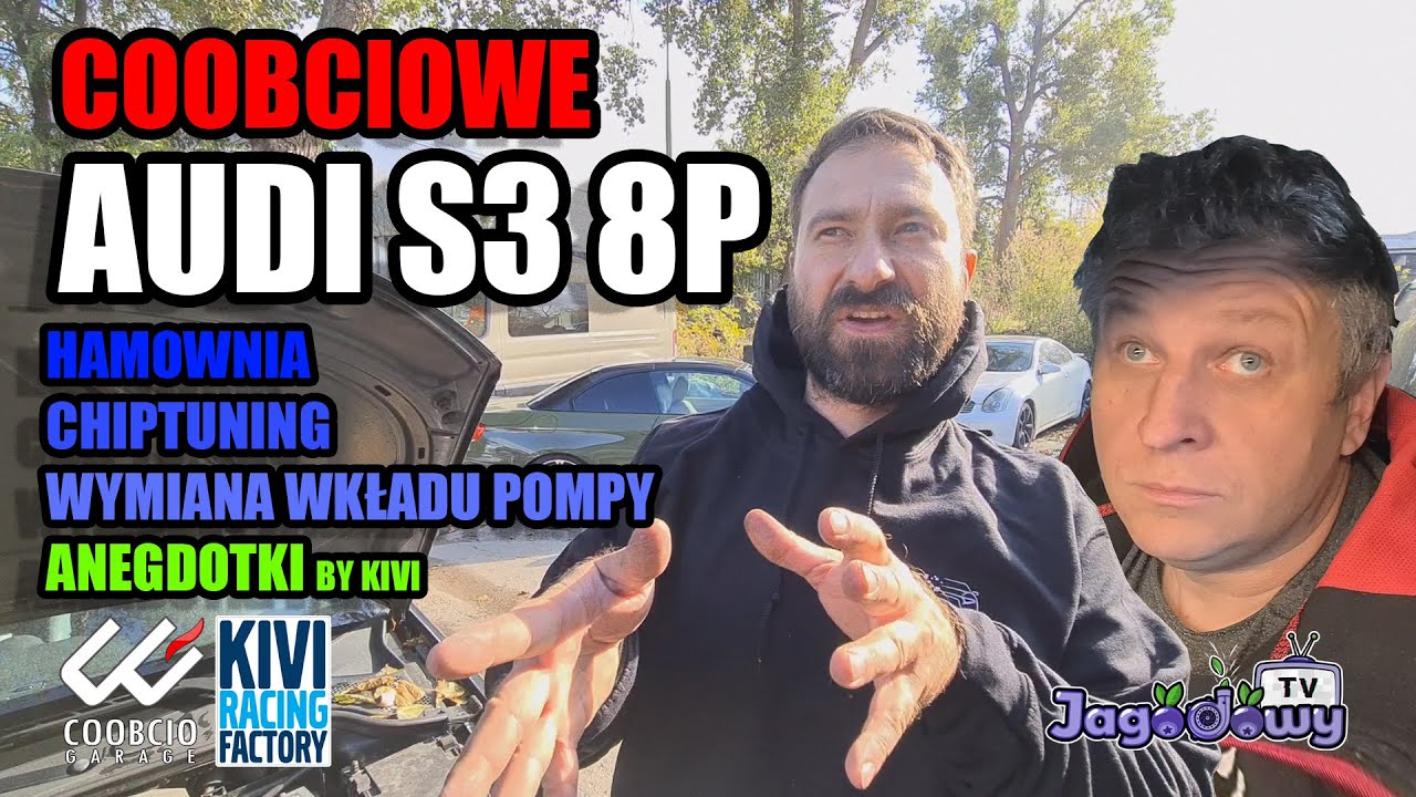 Coobcio Garage feat. Kivi - podnoszenie mocy w Coobciowej Audi S3 8P 2.0TFSI manual