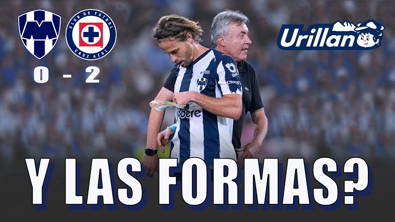 DERROTA DOLOROSA!  LA AFICION ESTÁ MOLESTA. RAYADOS CAE ANTE CRUZ AZUL