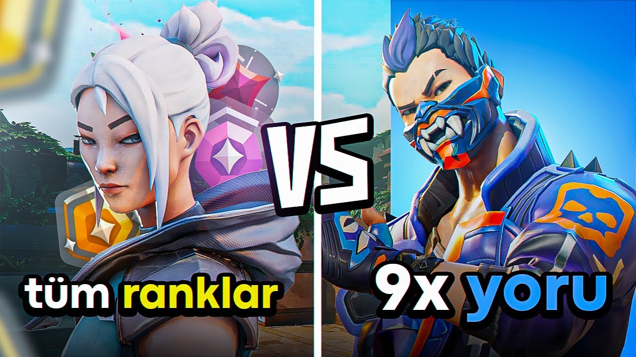 her ranktan 1 oyuncu  vs 9 yoru - sınırsız ulti (İMKANSIZ!)