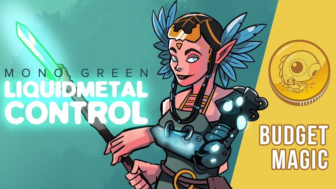 Budget Magic: $65 (32 tix) Mono-Green Liquimetal Control (Modern, Magic Online)