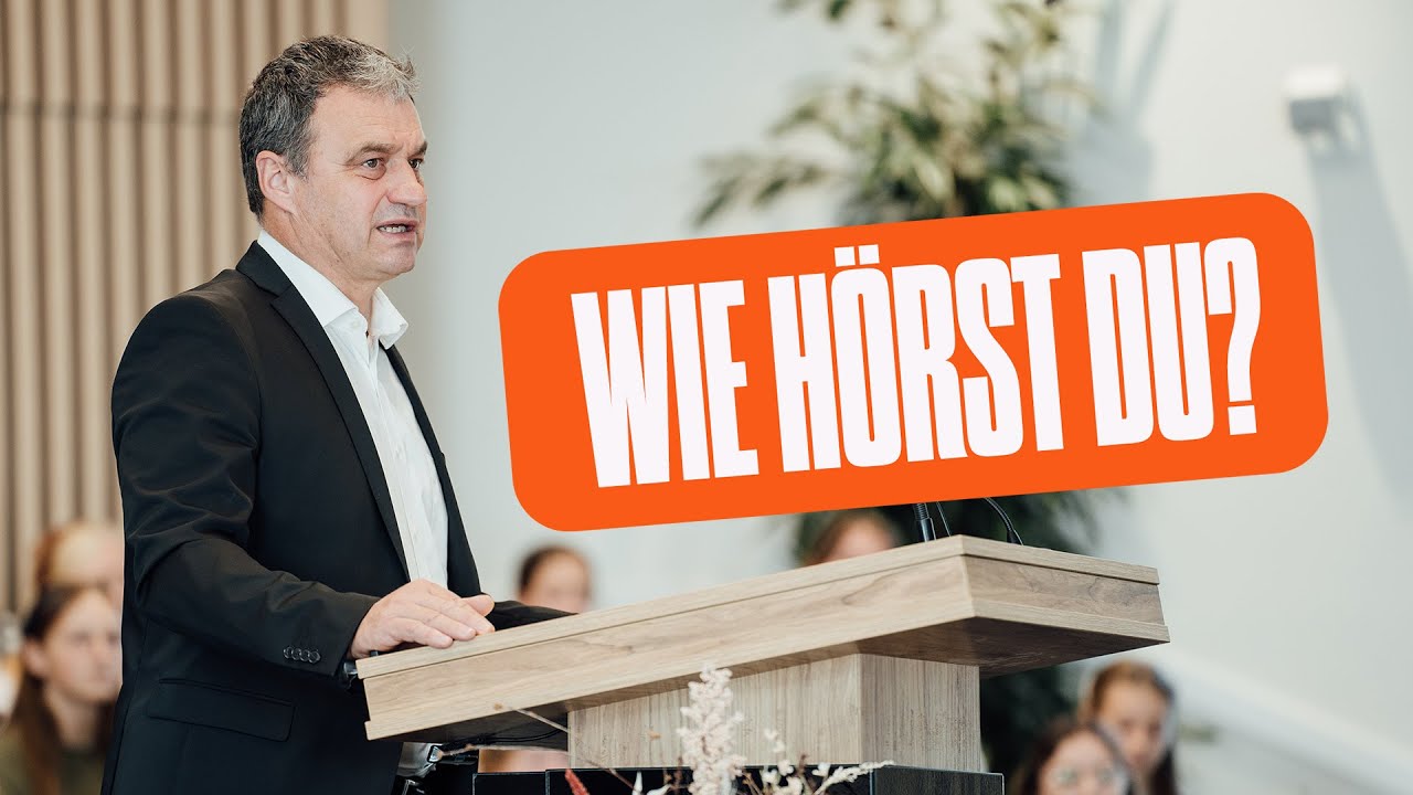 Wie h&ouml;rst du? | Ernst Fischer | FECG Cloppenburg