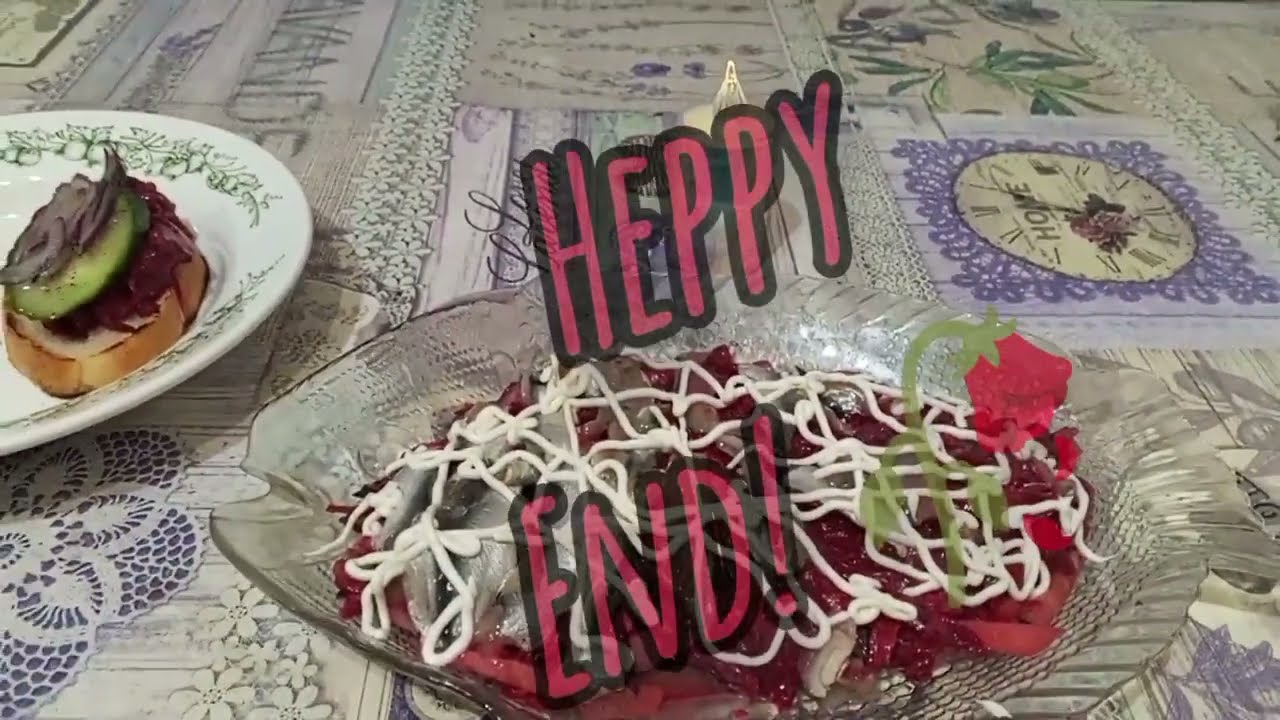 🥗Салатик на каждый день №2 🥀Простой салатик, минимум ингредиентов, минимум возни в приготовлении!