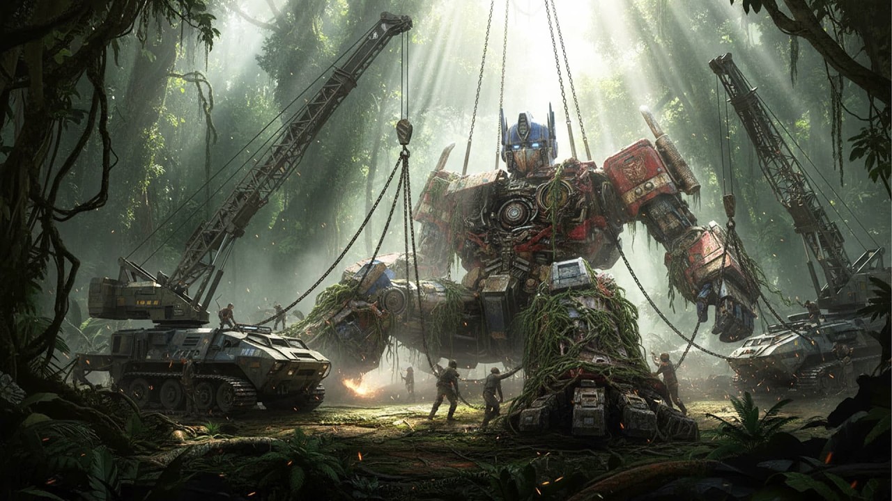 🚨 Lost for Decades 😱 | We Found & Repaired Optimus Prime Deep in the Jungle